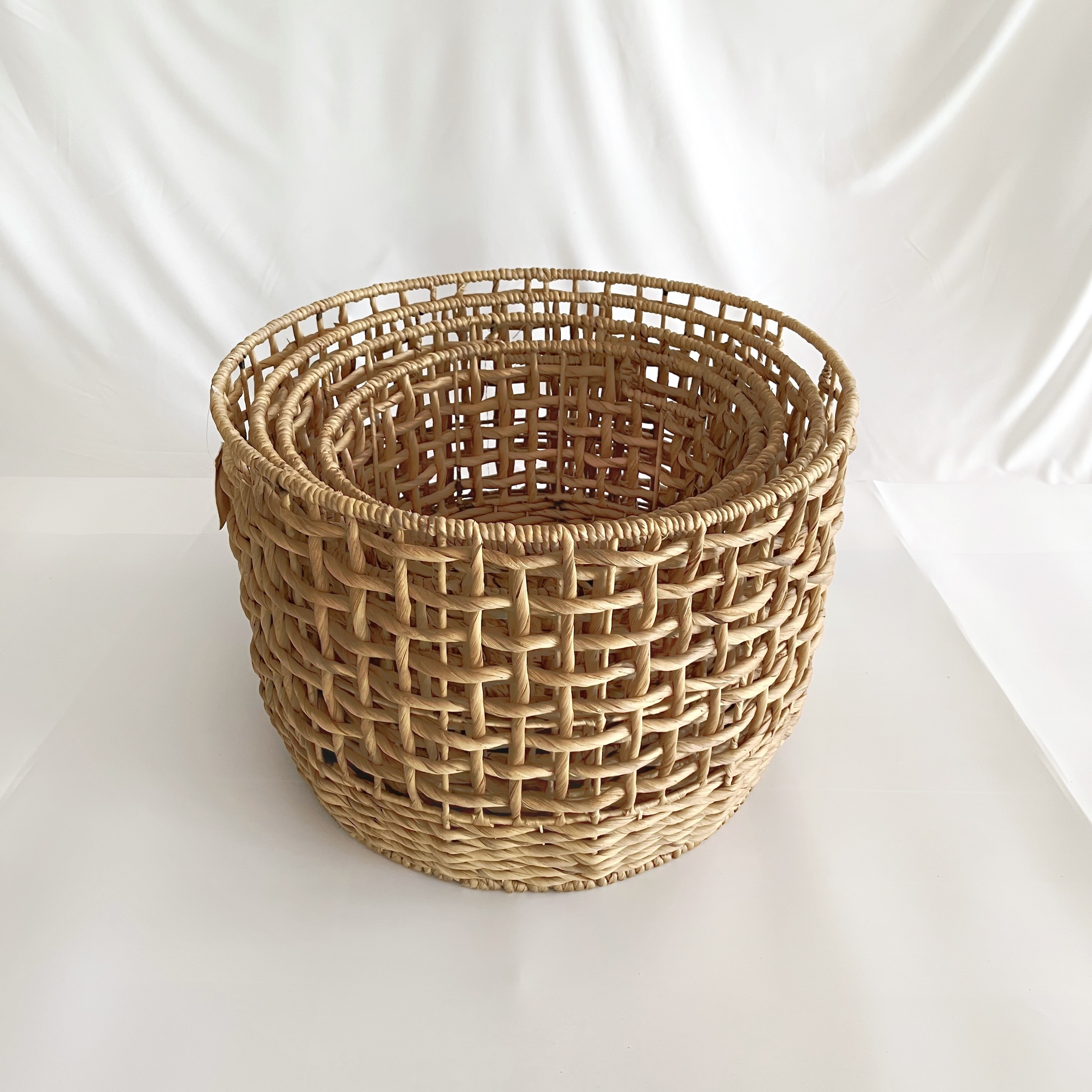 Set of 4 Hyacinth Baskets
