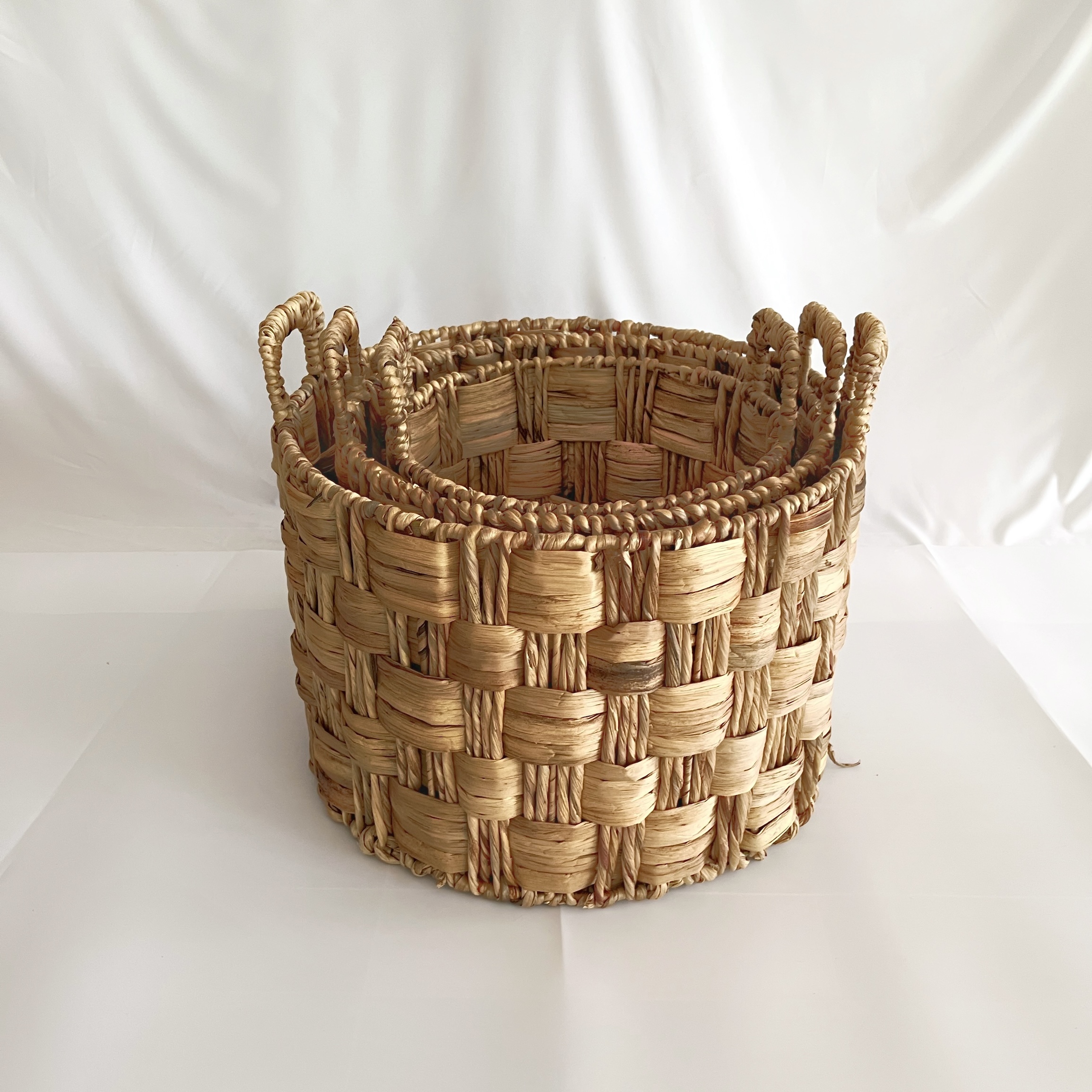 Set of 3 Hyacinth Baskets