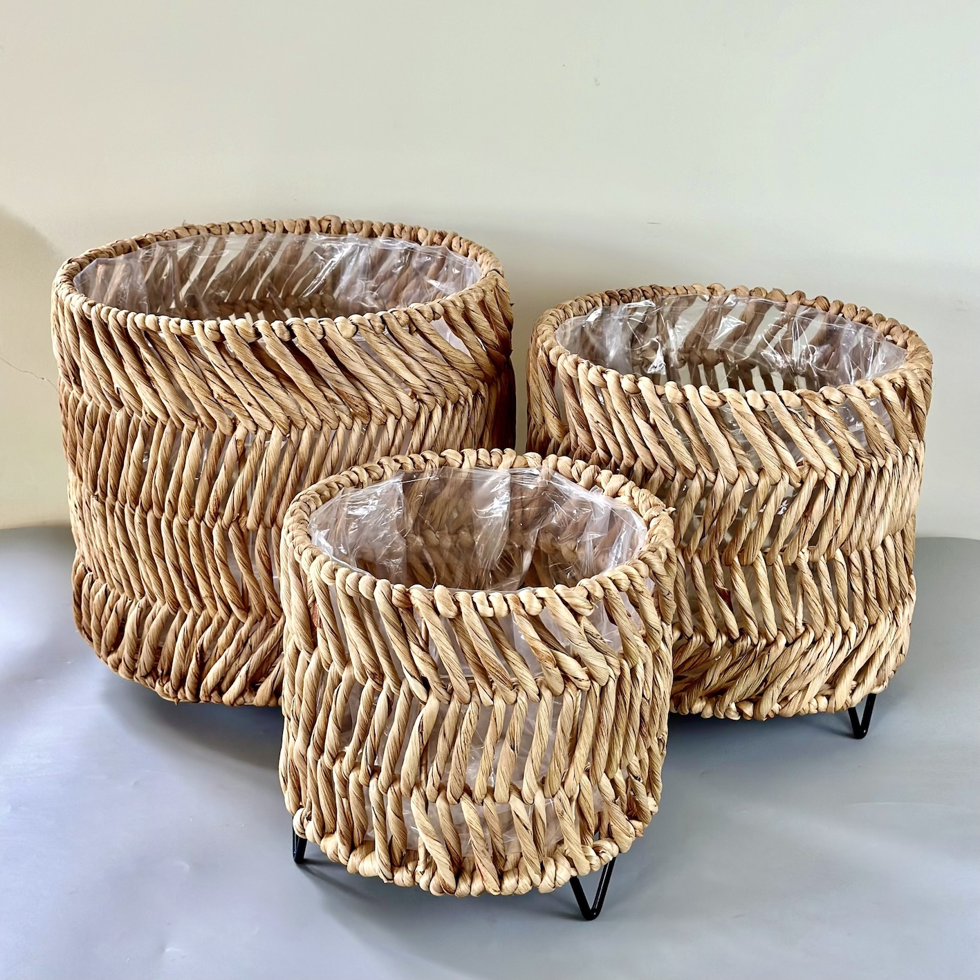 Set of 3 Hyacinth Planter