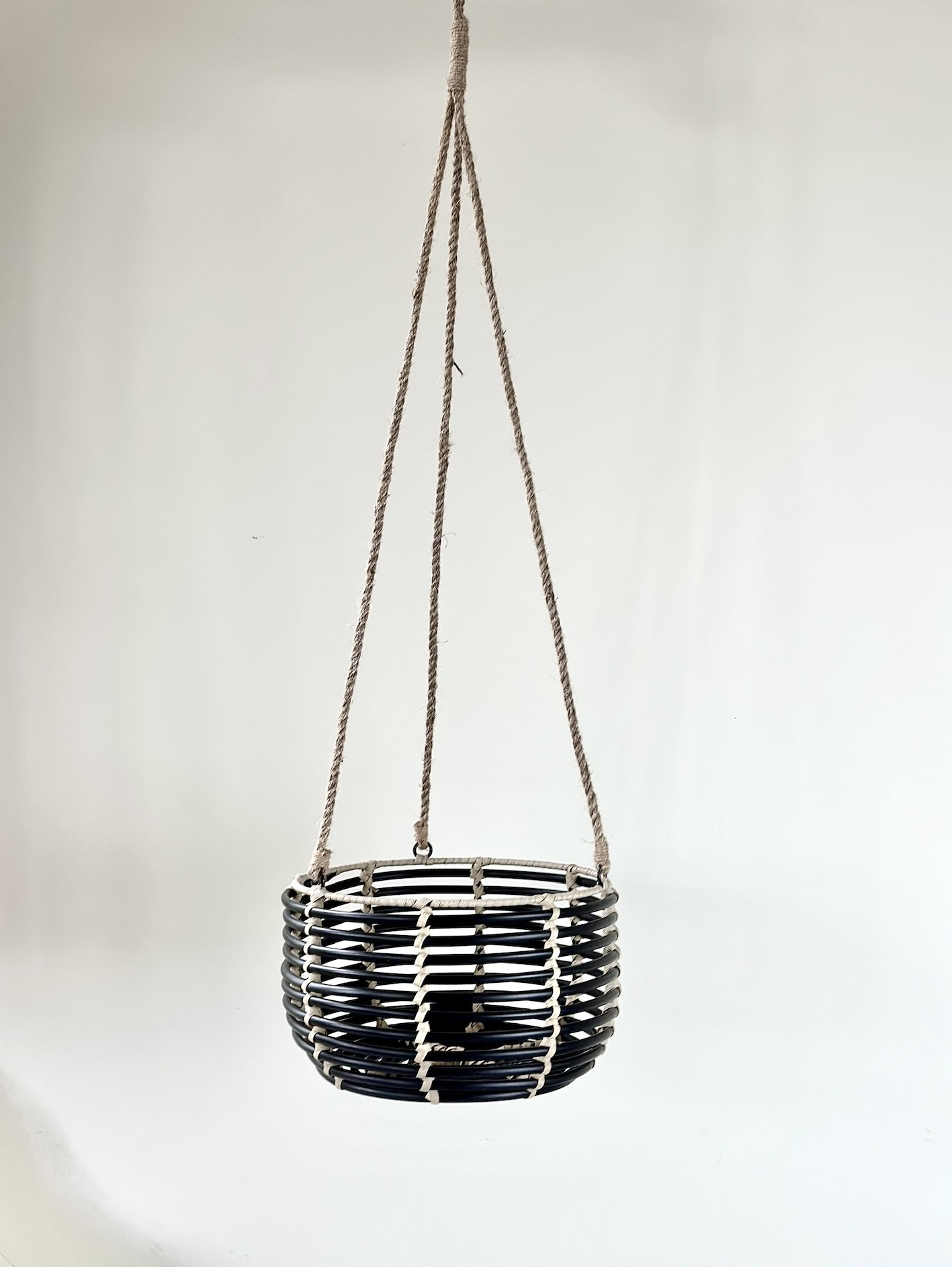 Hanging Wicker Planter